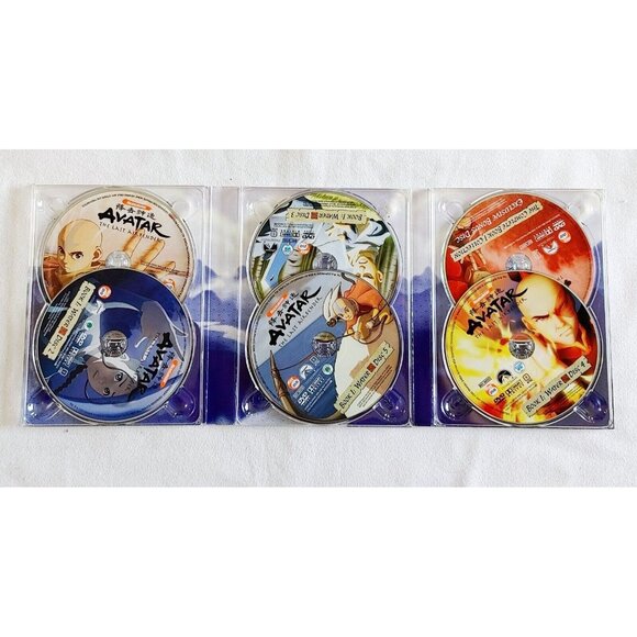 Avatar: The Last Airbender Complete Book 1, 2, & 3 Sets on DVD - Picture 3 of 5